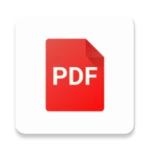 pdf reader: converter files android application logo